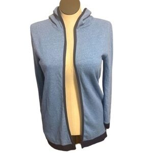 Addison Meadow cardigan pockets soft long sleeve hooded pajama Sz XS